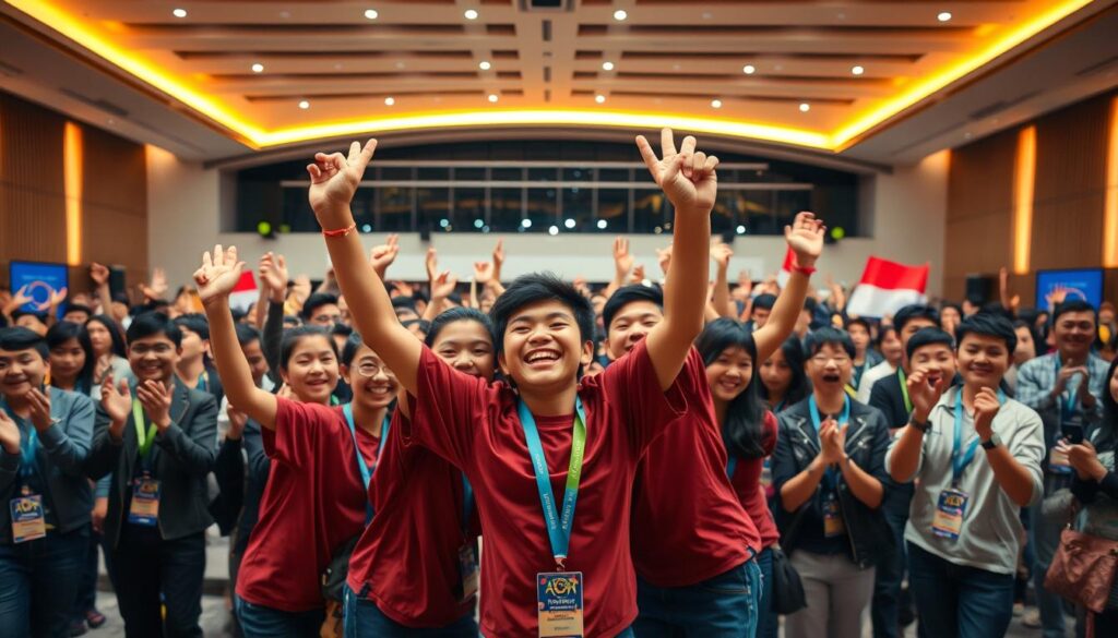 Pelajar Indonesia Raih Emas di Olimpiade Sains Internasional