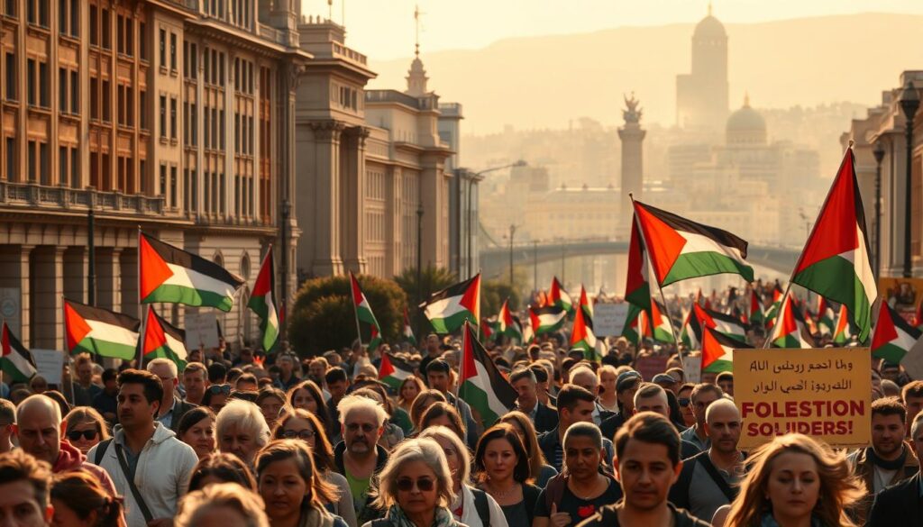 aksi solidaritas Palestina